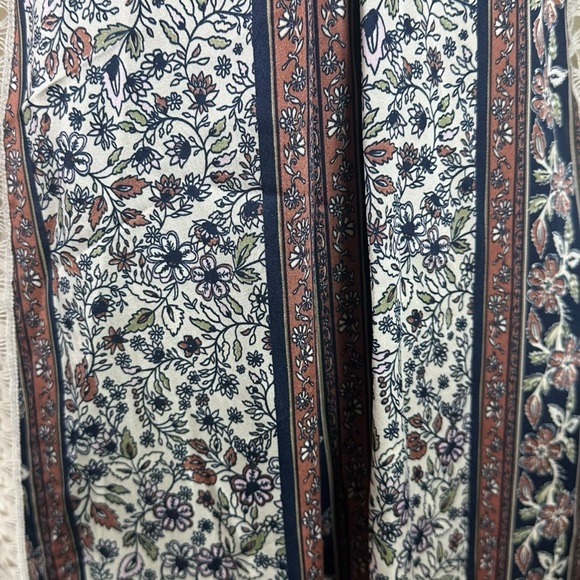 Free People Bohemian Nights Maxi Slip Dress Size Medium NWT Silky 70s Lace - Picture 11 of 16